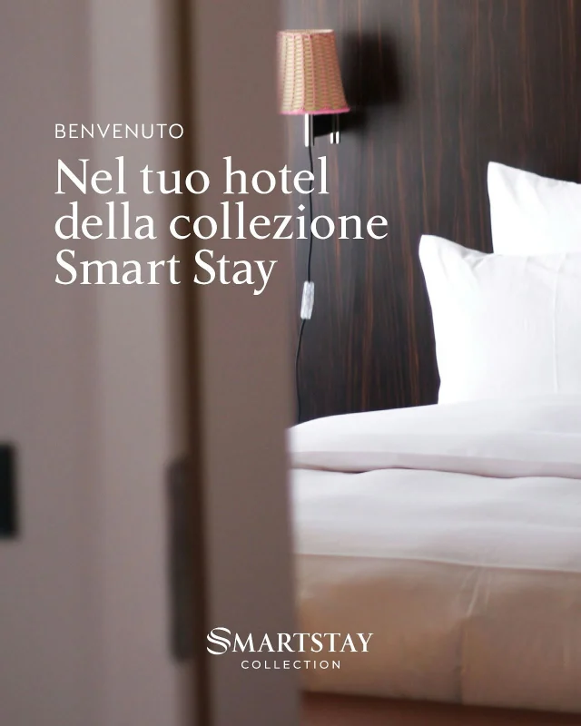 Smart Stay Collection ridefinisce l’idea di eccellenza nell’ospitalità: un sapiente equilibrio di funzionalità, essenzialità e cura del dettaglio. 

Hotel diversi per esigenze diverse, ma accomunati da una nuova concezione di accoglienza all’insegna della qualità senza compromessi a prezzi accessibili. 

Comfort, sostenibilità e tipicità, per un soggiorno che mette al centro il cliente, l’ambiente e il territorio.

#smartstaycollection